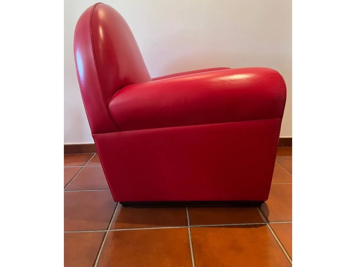 Poltrona Vanity Fair rosso 8