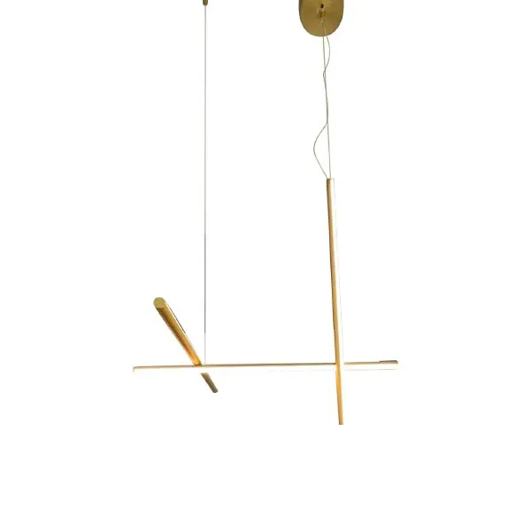 Coordinates S1 suspension lamp (gold), Flos image