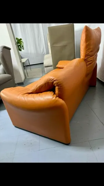 Divano Maralunga 2 posti vintage (anni' 60), Cassina 8