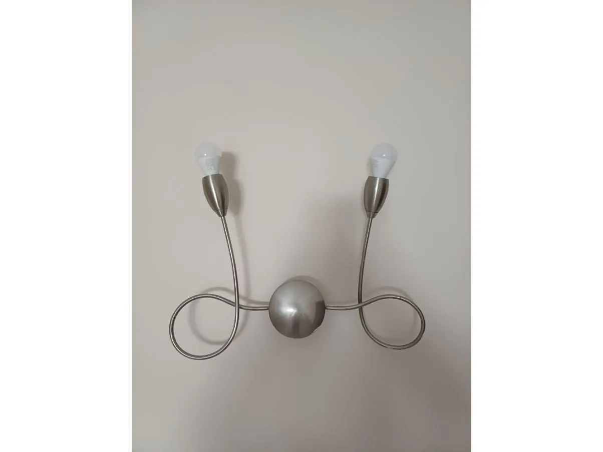 Two-armed wall lamp Follie, Valenti image