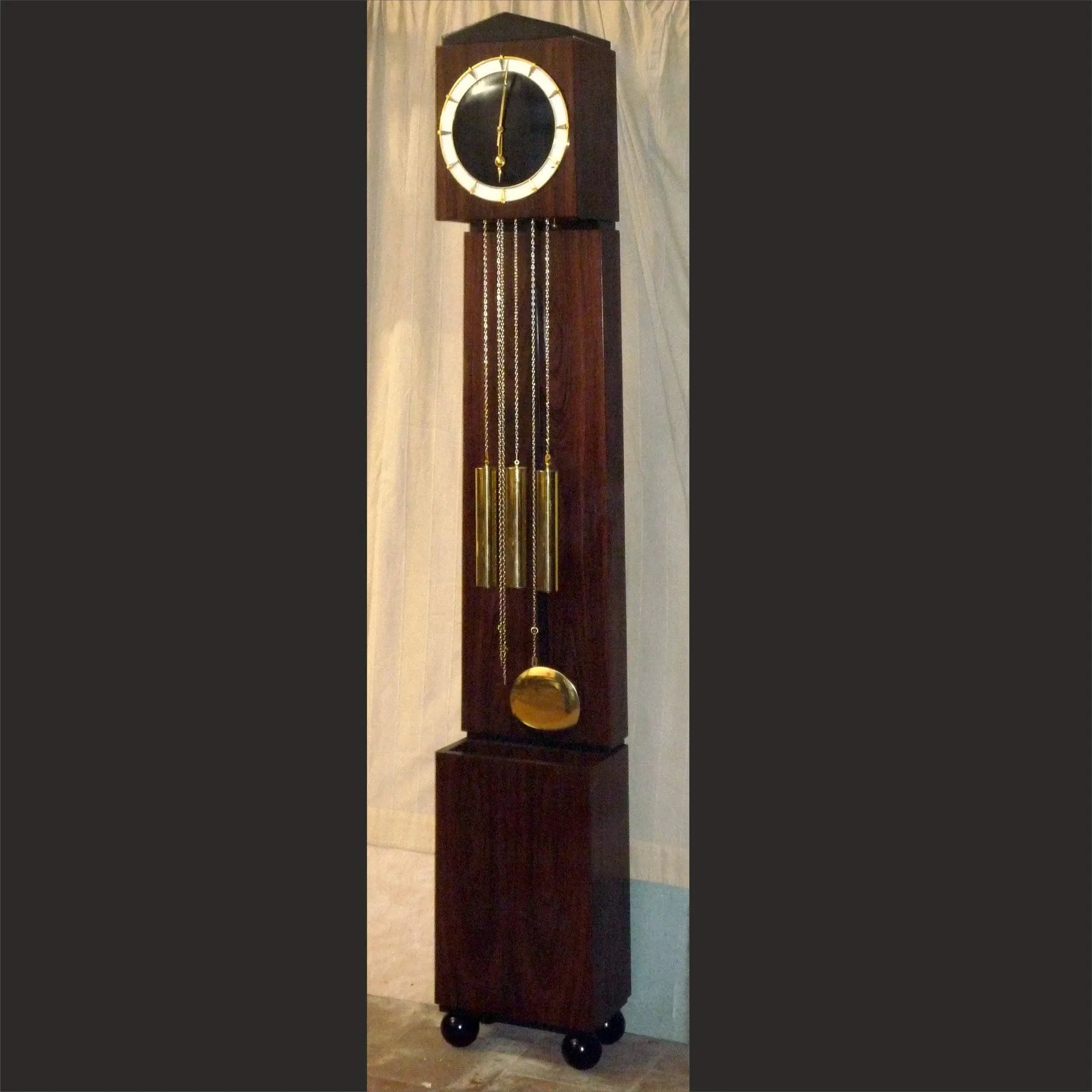 Vintage Urgos floor clock (1900s), 4