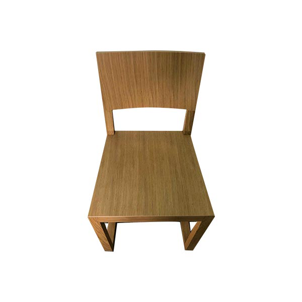 Feel 450 chair in bleached oak wood, Pedrali image