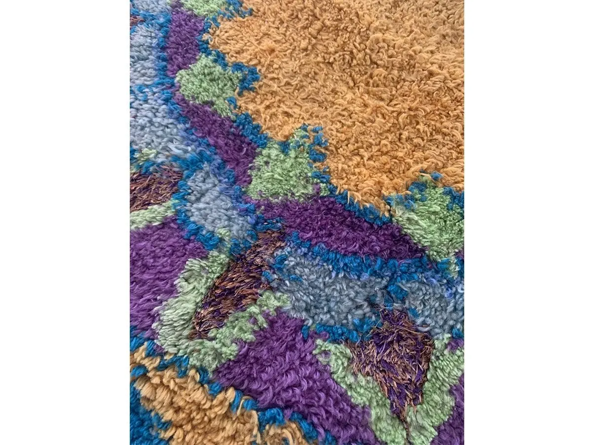 Mandala round rug in wool, Susanna Cati Design 2