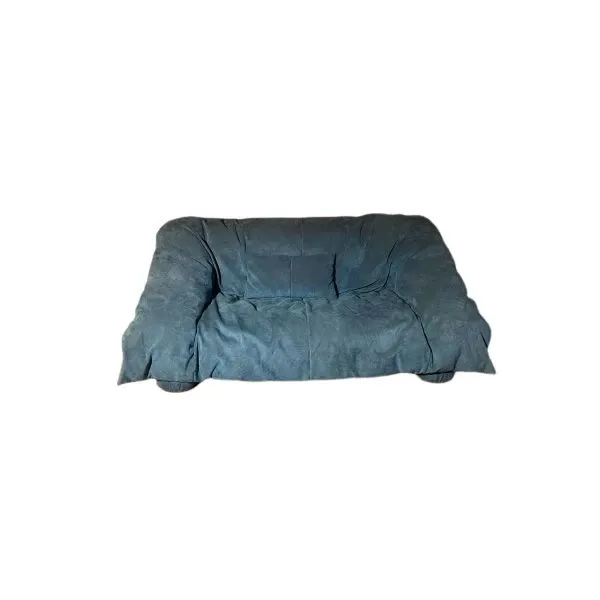 Sofa in blue alcantara, Ligne Roset image