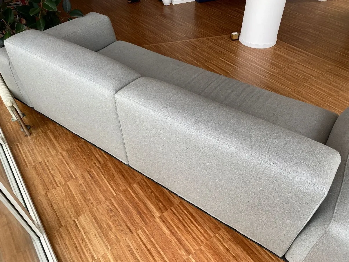 Divano 2 posti Sit Up in tessuto grigio, Vibieffe 6