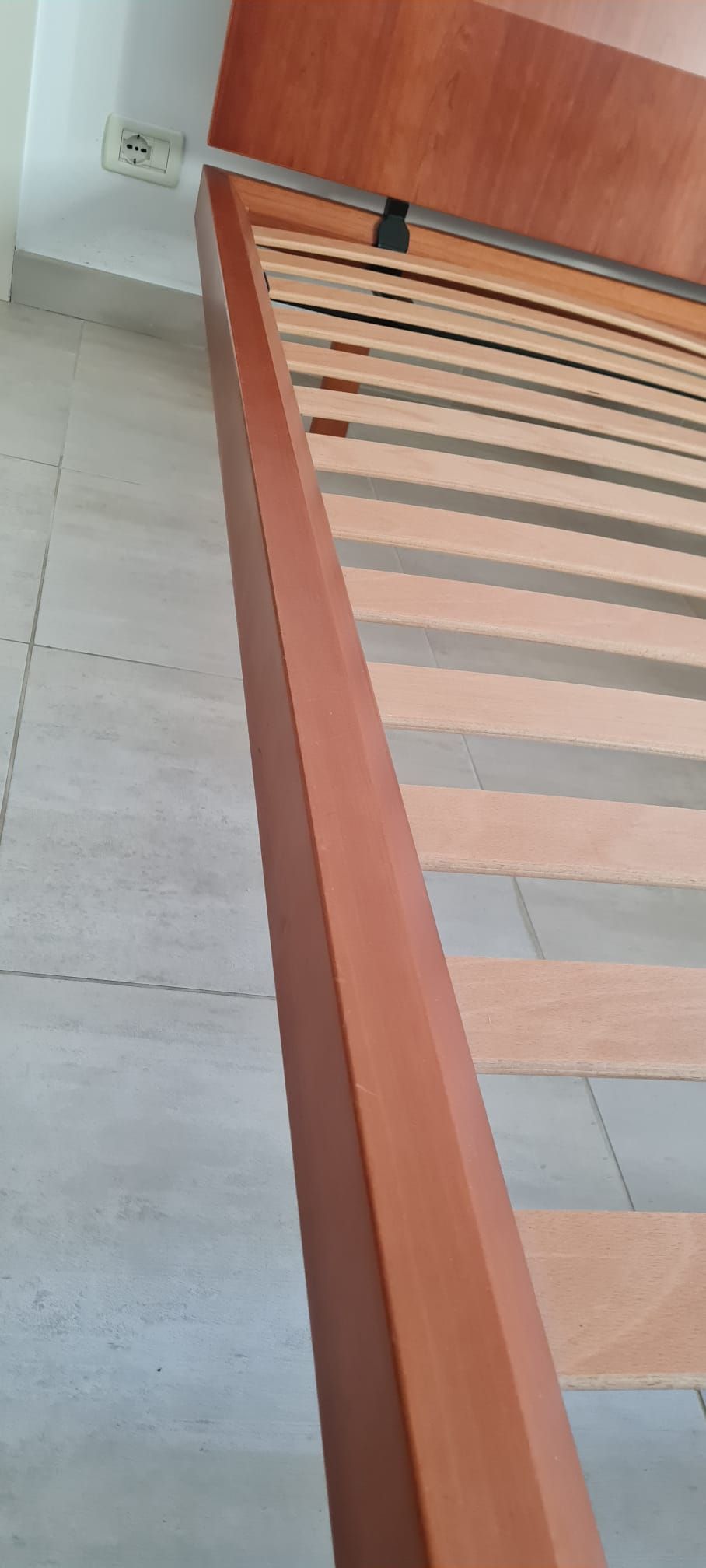 Gugliemo Massivholz Bett King Size Kirsche Details