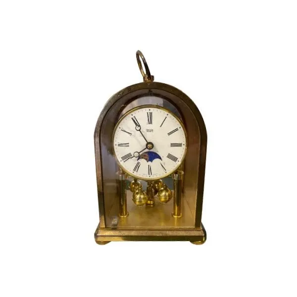 Wooden table clock, Hermle Quartz image