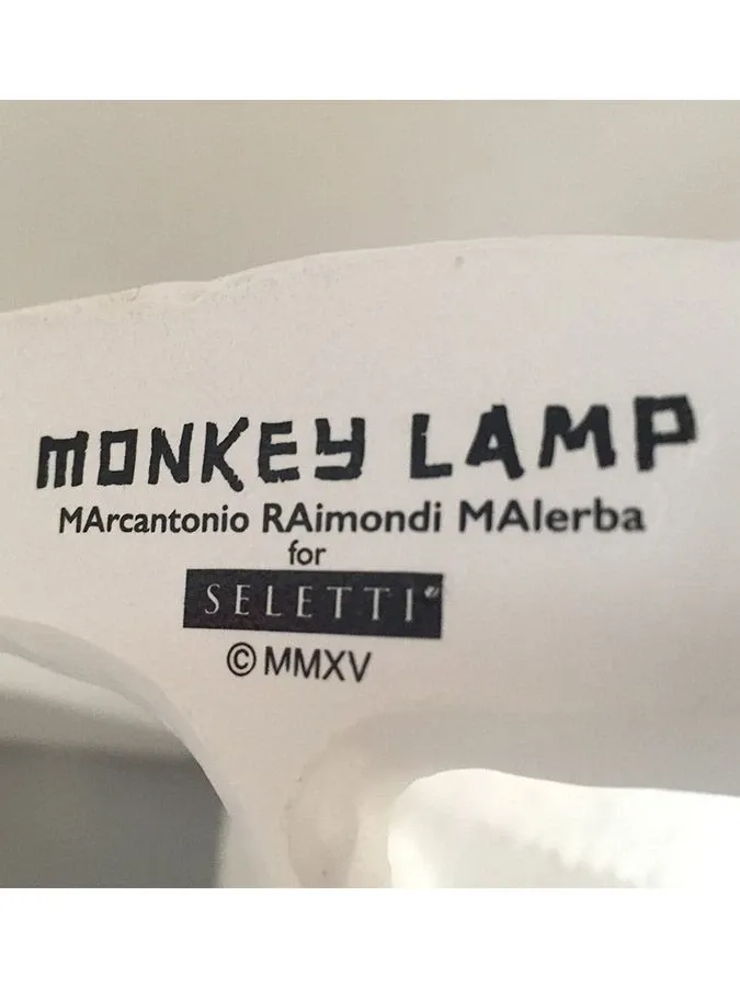 The Monkey Lamp Standing, Seletti 