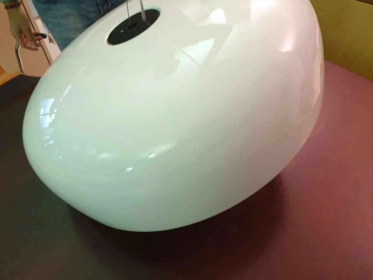 Lampada a sospensione Smithfield S alluminio (bianco), Flos 3