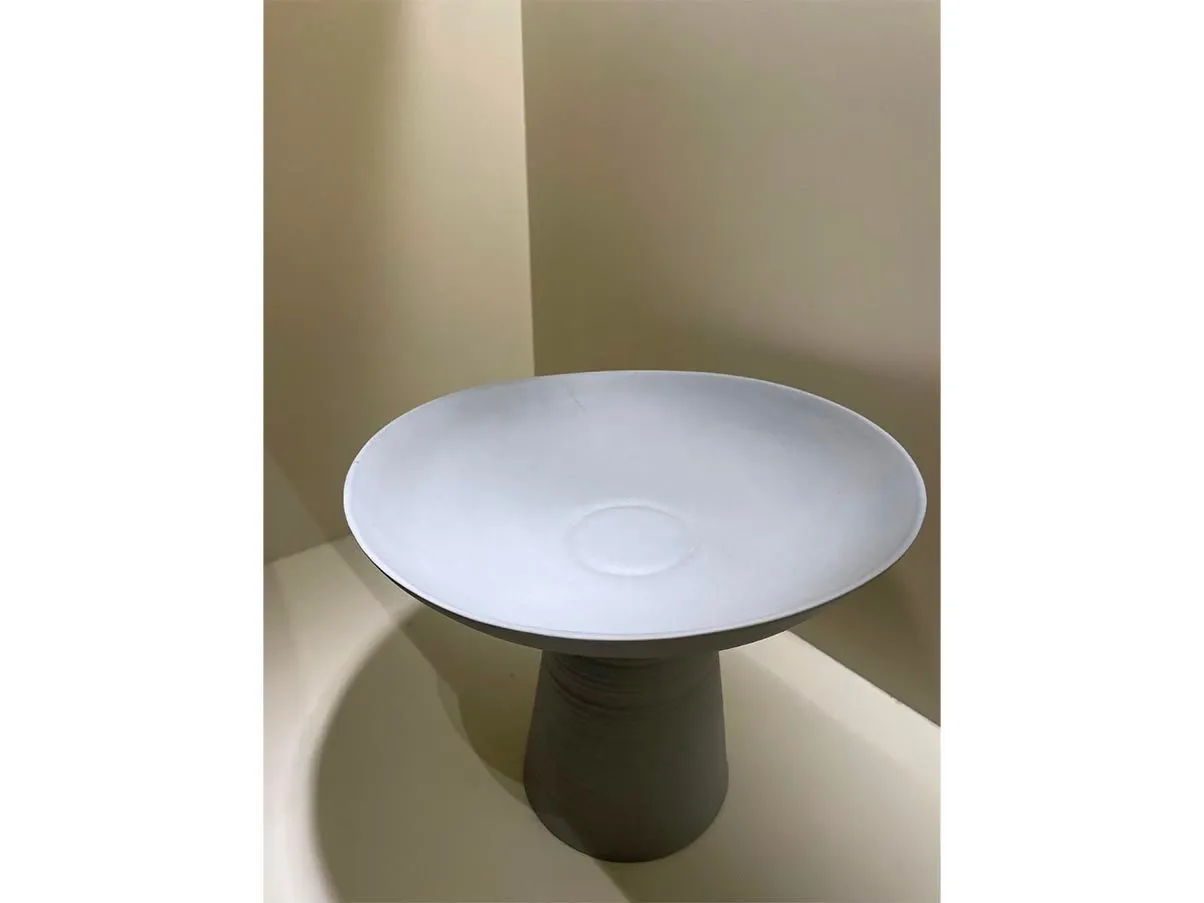 Alzatina Britannia Observant Bowl-Fog in porcellana, Janus et Cie 1