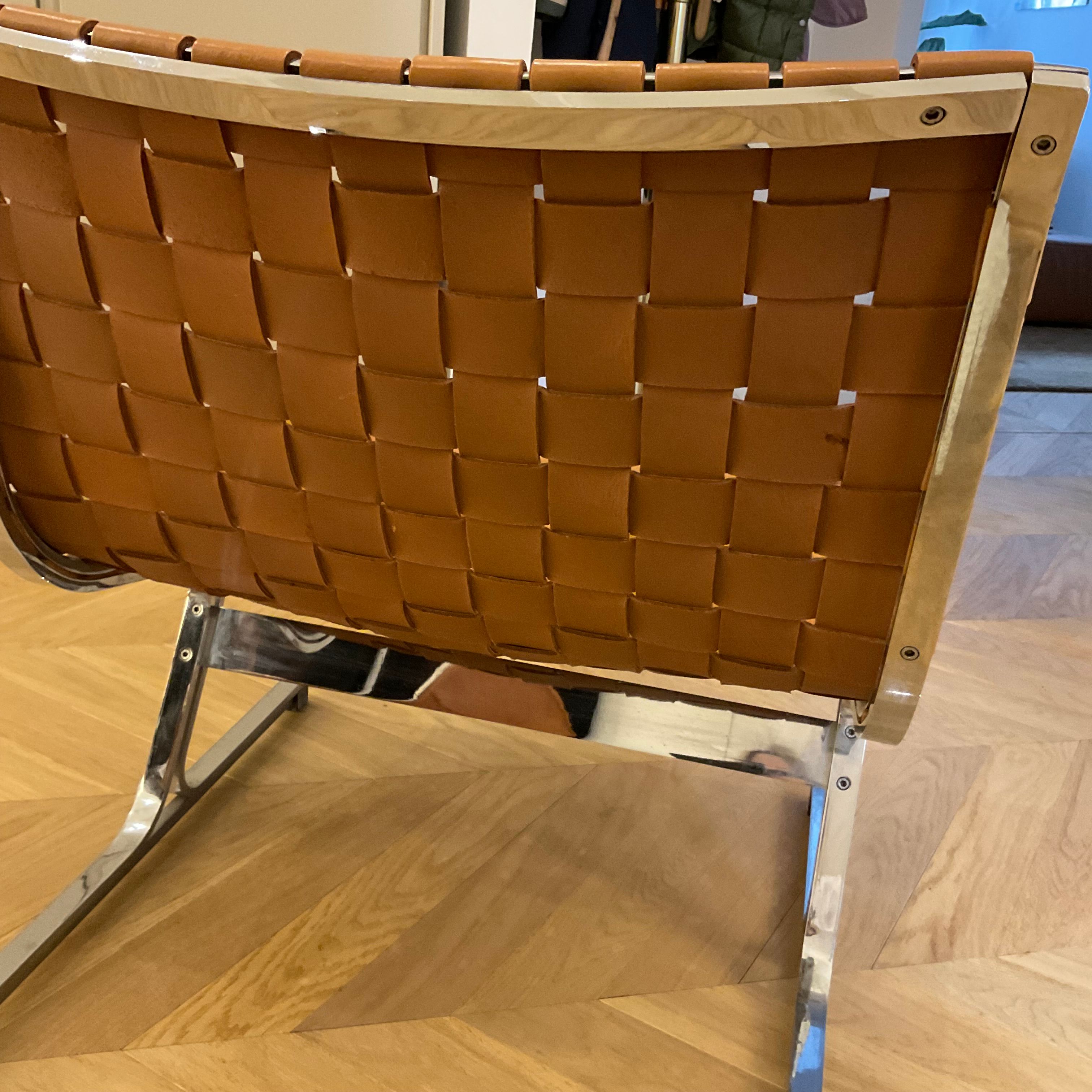 Poltrona Luar in cuoio, ICF DePadova Brand