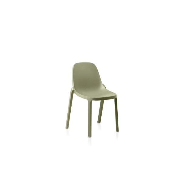 Broom Chair in Green Recycled Polypropylene by Philippe Starck, Emeco image