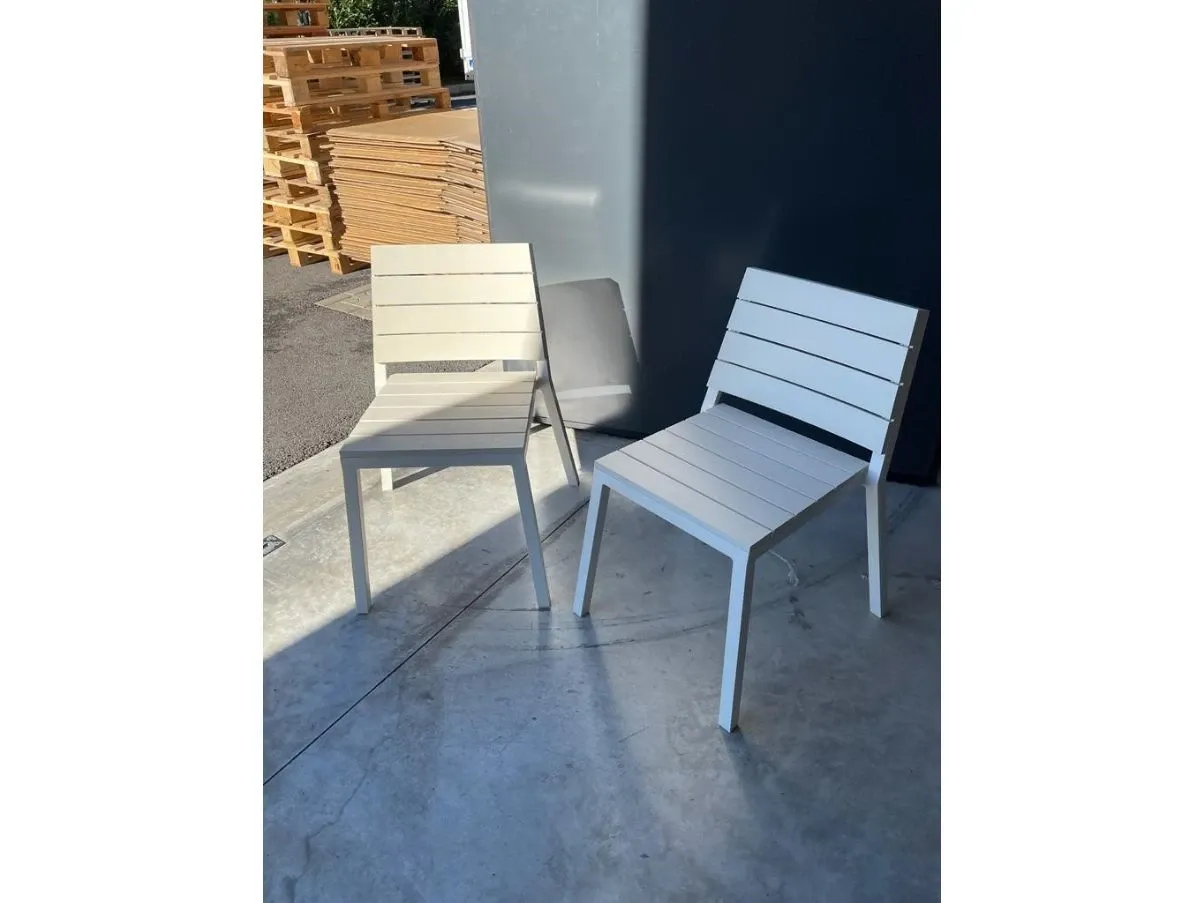 Set tavolo quadrato e 4 sedie di Paolo Navone, Janus et Cie  2