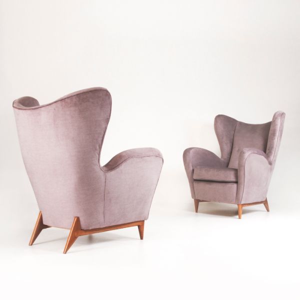 Set of 2 vintage armchairs (1960s), image