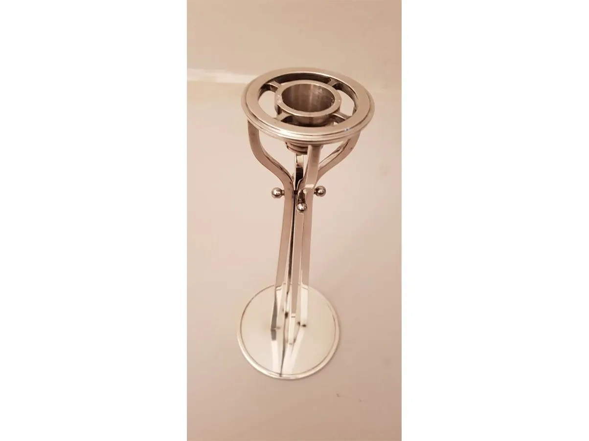 Candeliere Tlemcen in metallo placcato argento, Alessi 