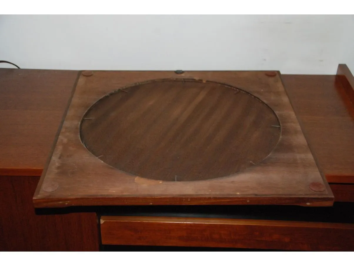 Specchio vintage in legno di teak (anni'60), 2