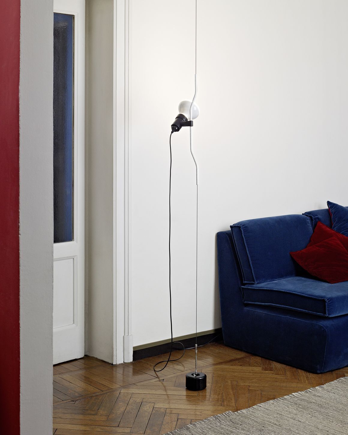 Lampada da soffitto Parentesi di Achille Castiglioni e Pio Manzu Details