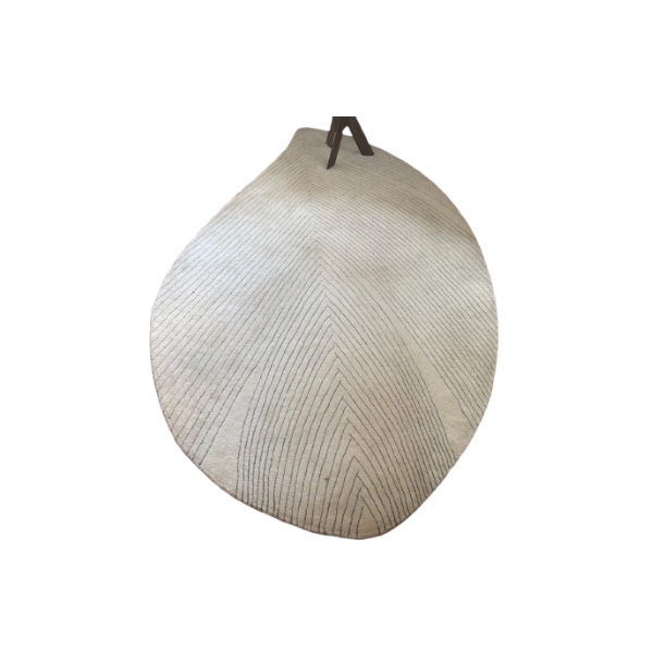 Tappeto Quill L beige e nero di Nao Tamura, Nanimarquina image