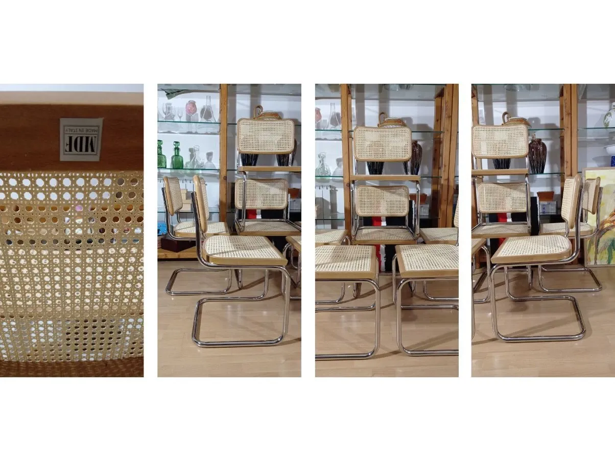 Set 6 sedie Cesca vintage (anni'90), MDF Italia 8