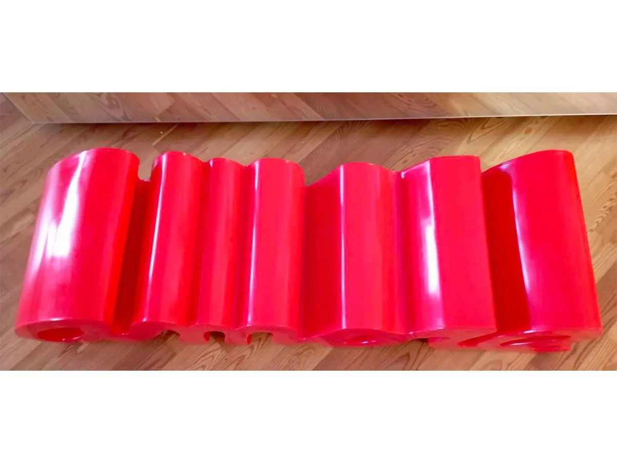 Seduta moderna Amore in polipropilene (rosso) 6
