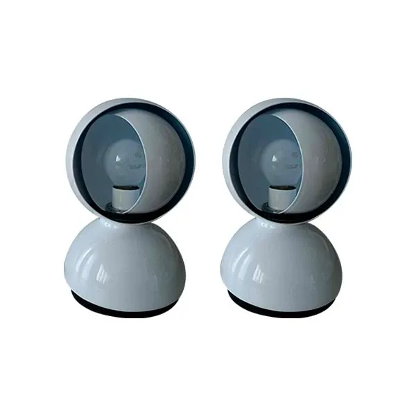 Set 2 lampade Eclisse in metallo (bianco), Artemide 3