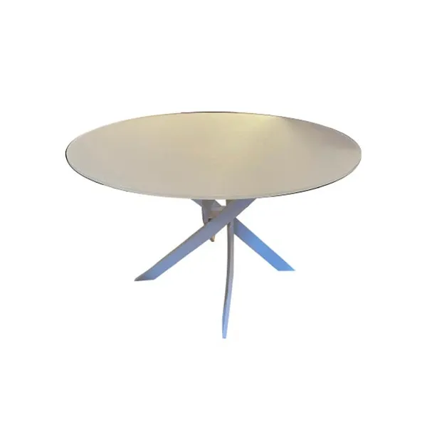 Barone round table in crystal (white), Bontempi image