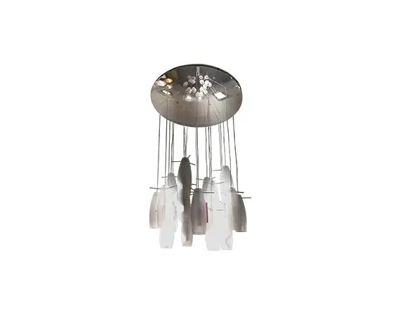 20 glasses chandelier, Sforzin image