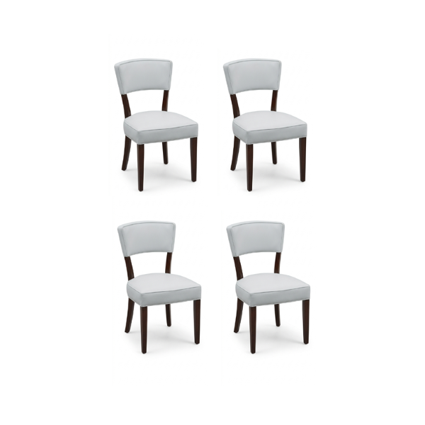 Neoz stoel van hout en leer ontworpen door Philippe Starck image