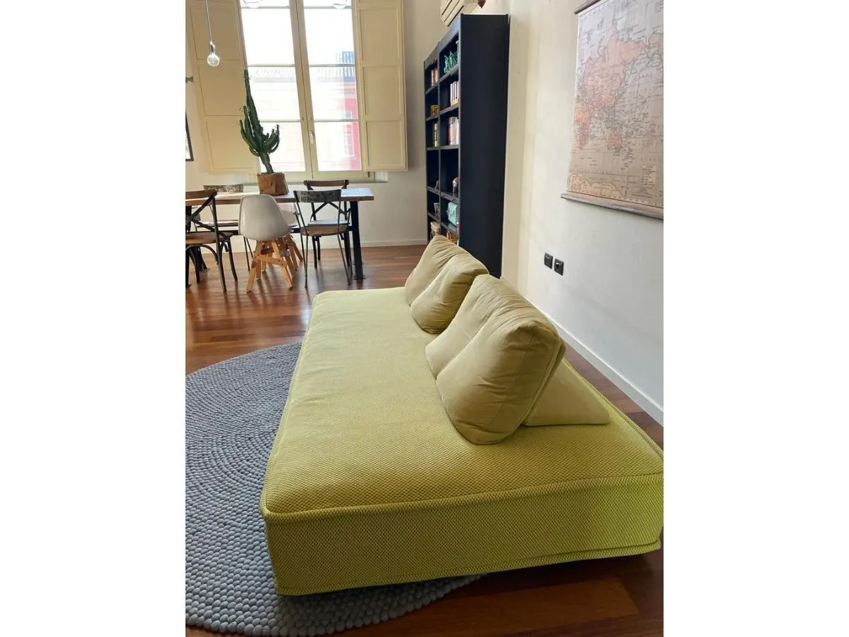 Divano 3 posti Escapade giallo, Roche Bobois 3