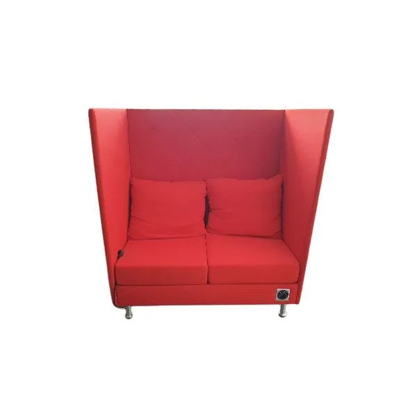 Divano highback Atelier tessuto trapuntato (rosso), Dauphin image