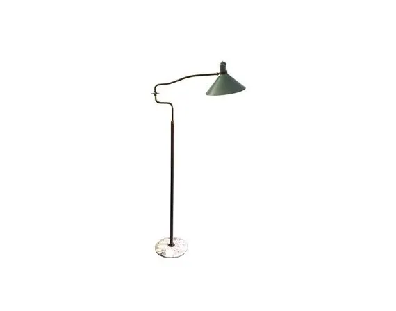 Lampada in ottone anni '50 6