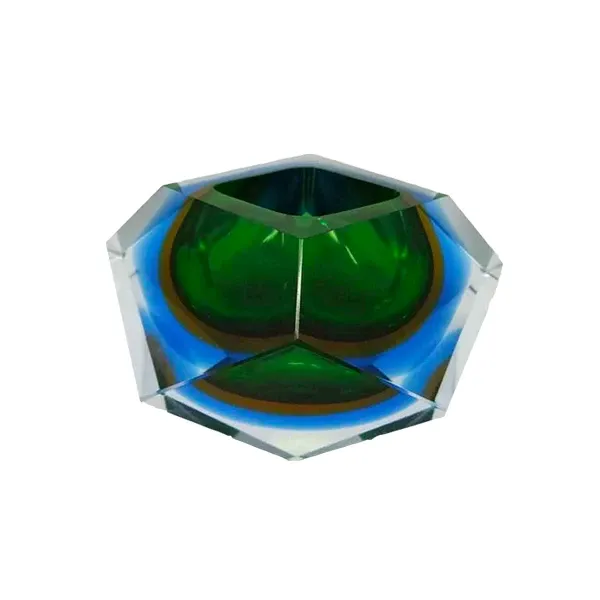 Ashtray or empty pockets by Flavio Poli in glass, Seguso image