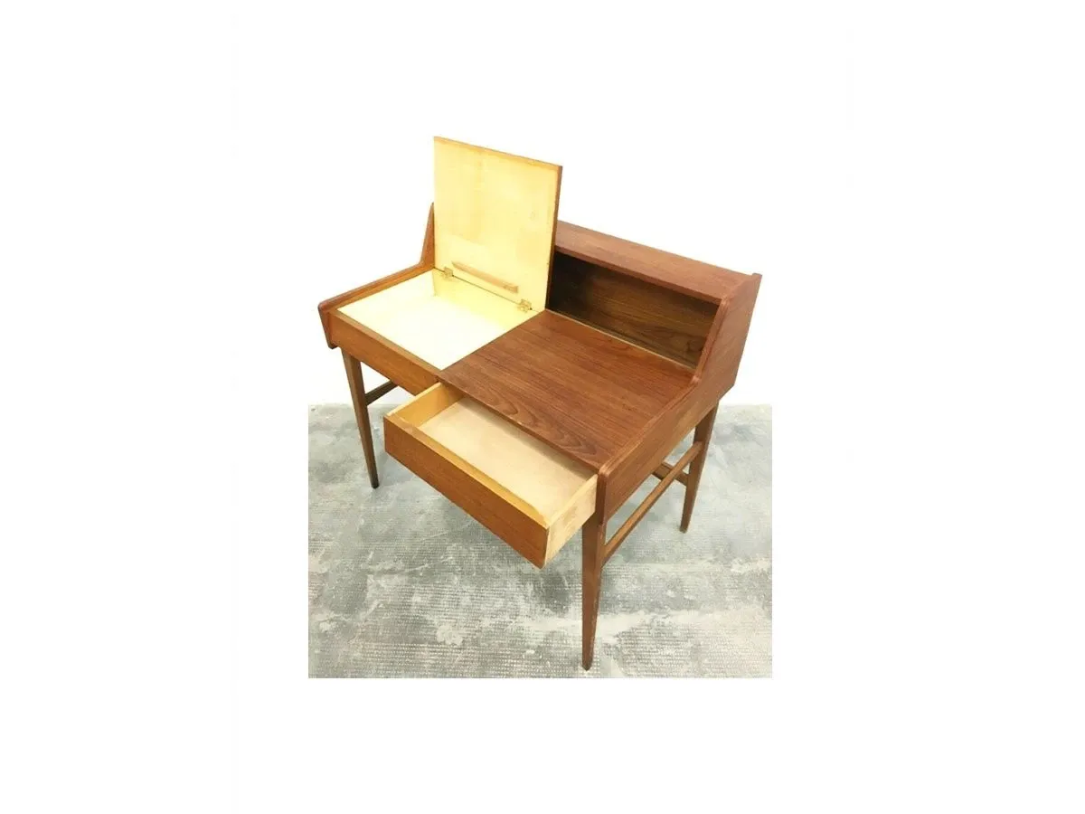 Scrittoio in teak anni '50 9