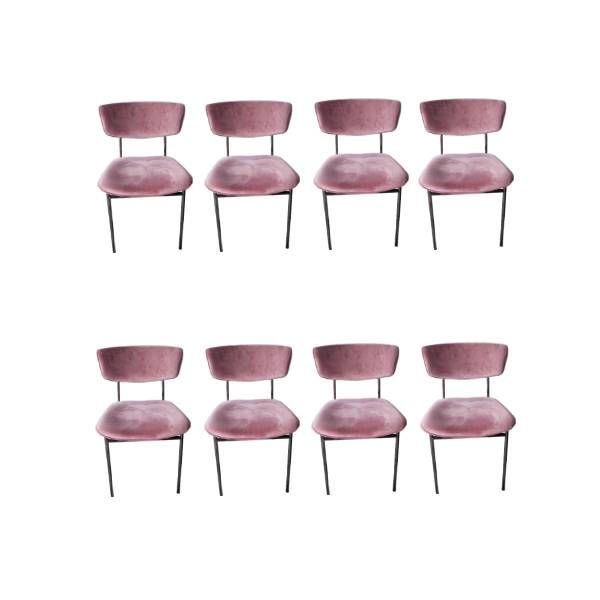 Set of 8 Fifties chairs, Calligaris image