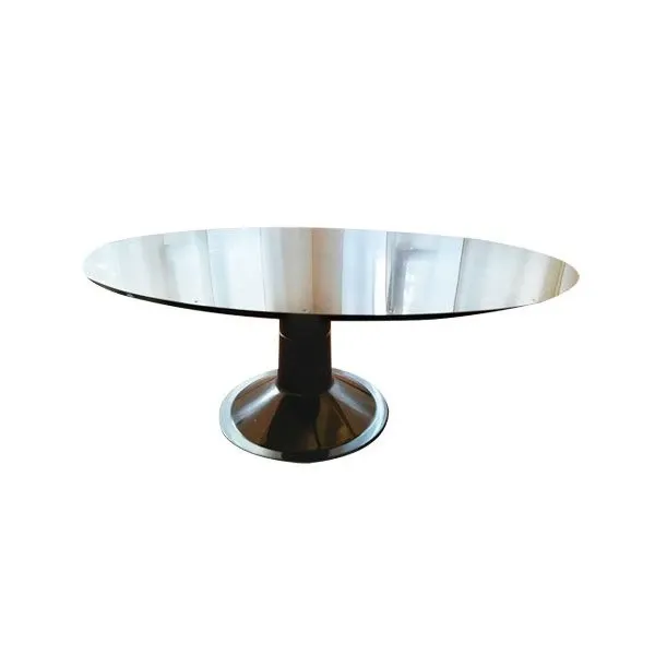 Saturnus round table with glass top (1960s) image