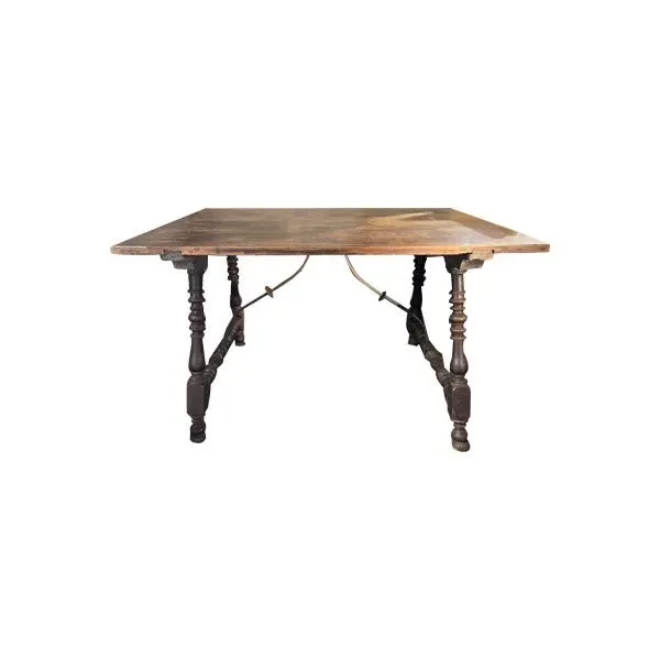 Vintage table in solid walnut ('700), image