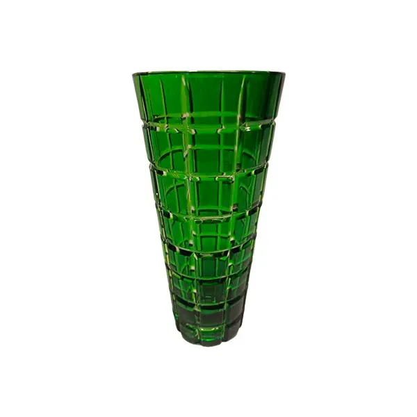 Vaso Triana in cristallo (verde), Mario Cioni image