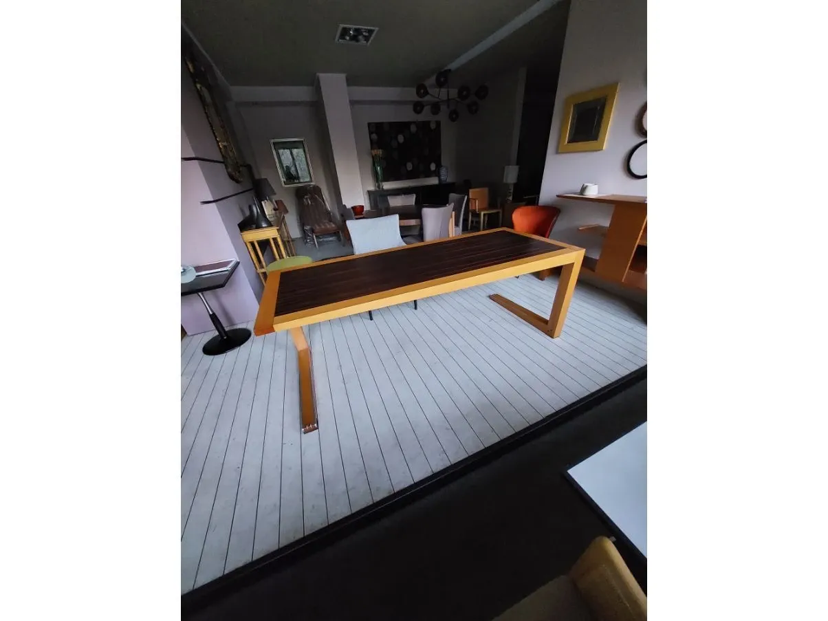 Zeno desk in beech wood 2