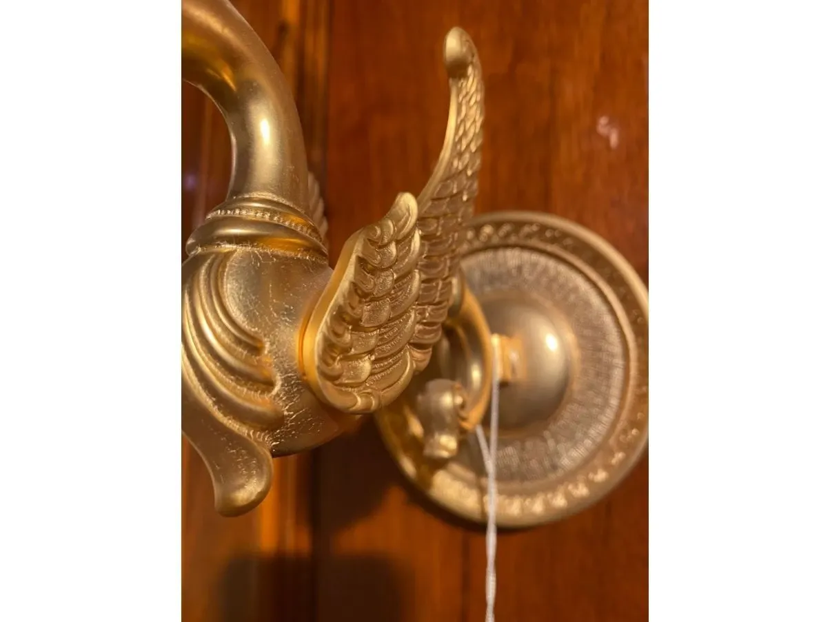Gold swan applique with inlays, Ciulli 1902 5