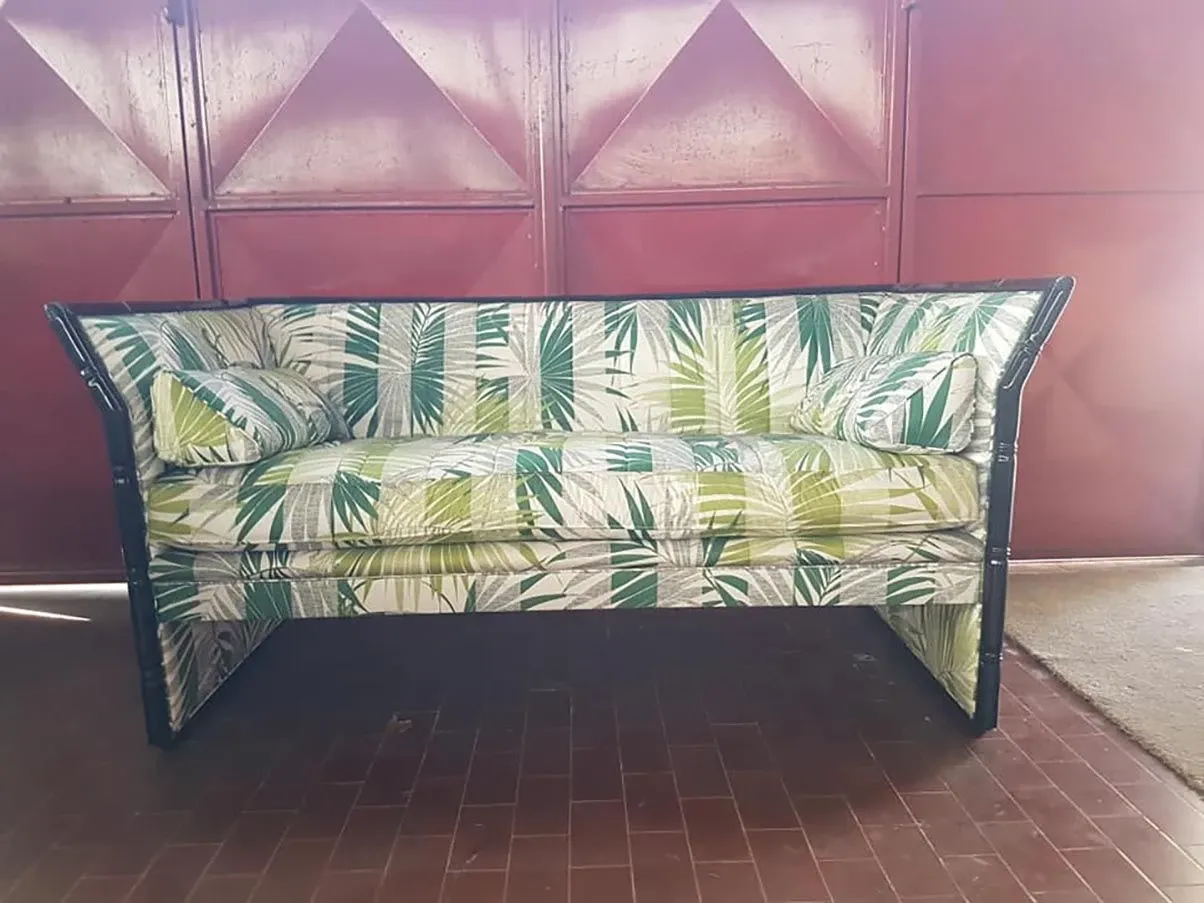 Gazebo 85 2-seater sofa with Kenzo fabric, Giorgetti 3
