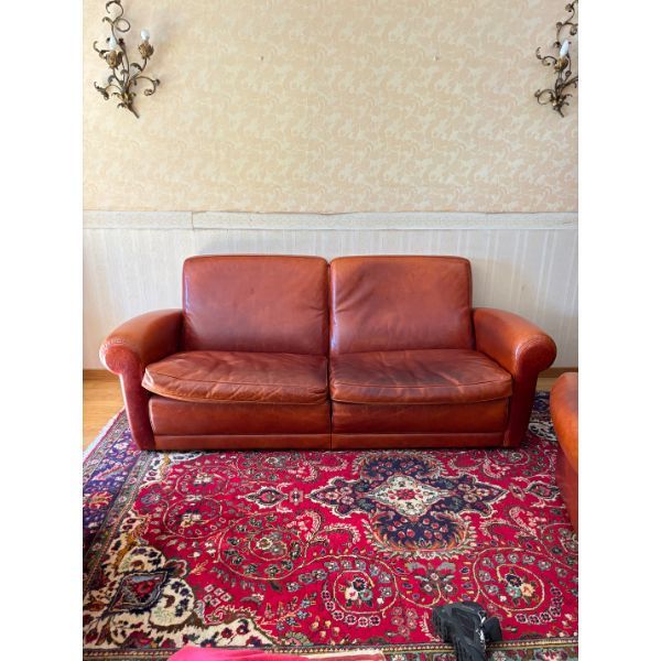 Vintage Ledersofa 3-Sitzer image