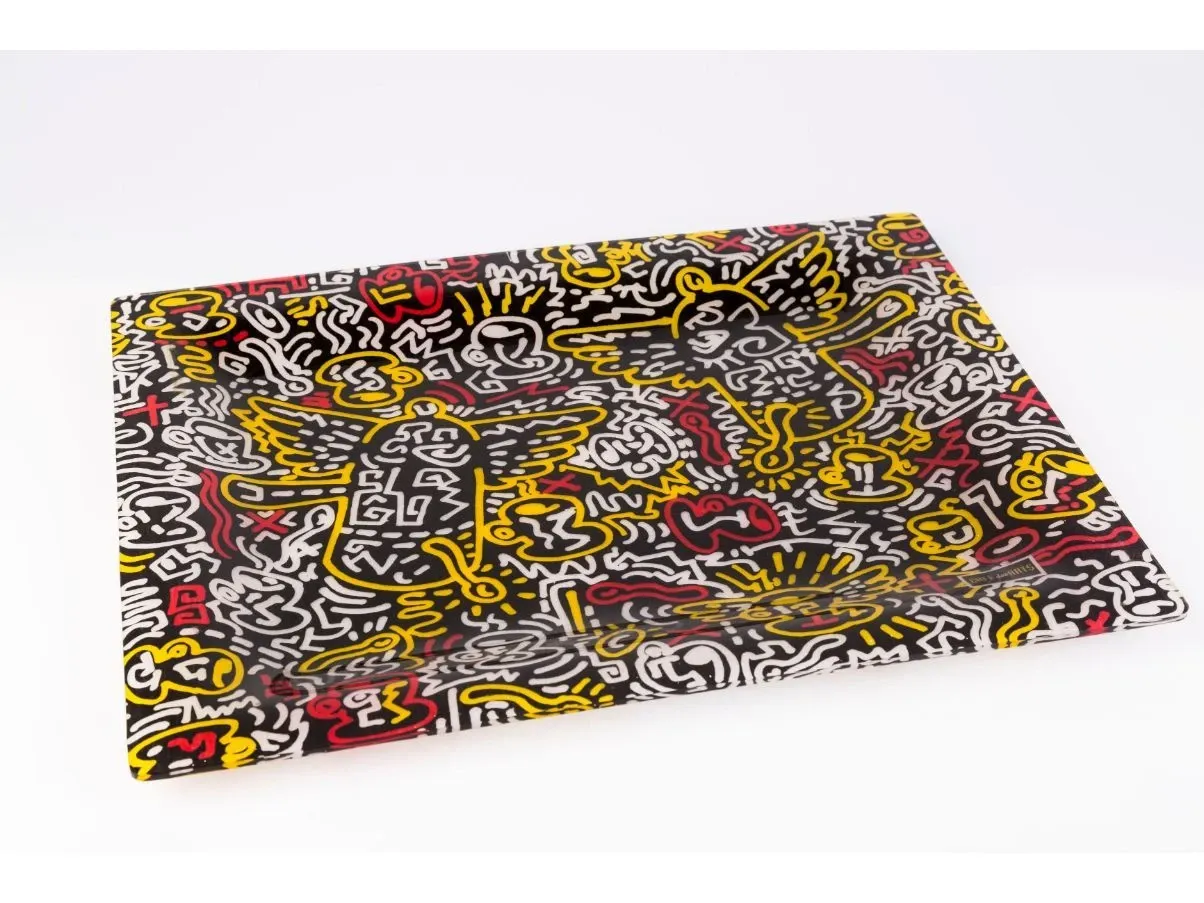 Keith Haring multicolor tray, Cafè Des Arts 5