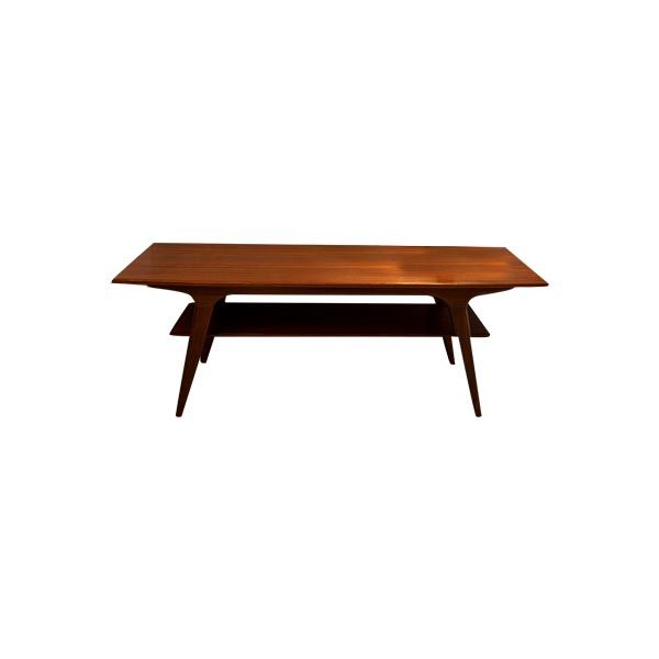 Vintage teak wood table (1960s), image