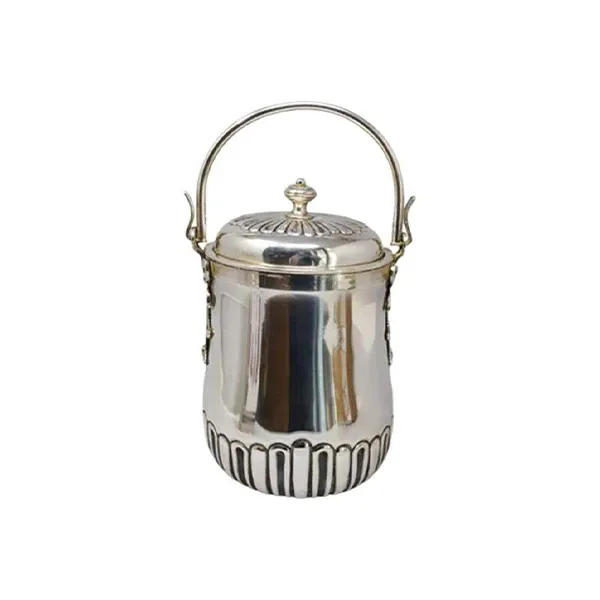 Vintage Ice Bucket by Aldo Tura, Macabo image