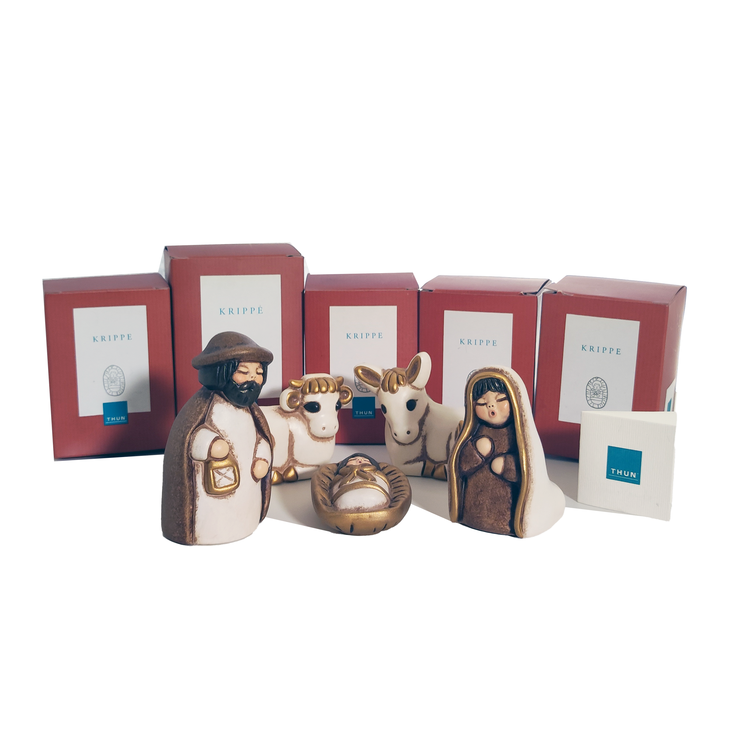 Set 5 pezzi presepe, Thun