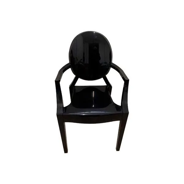 Image of Sedia iconica Louis Ghost in materiale plastico, Kartell