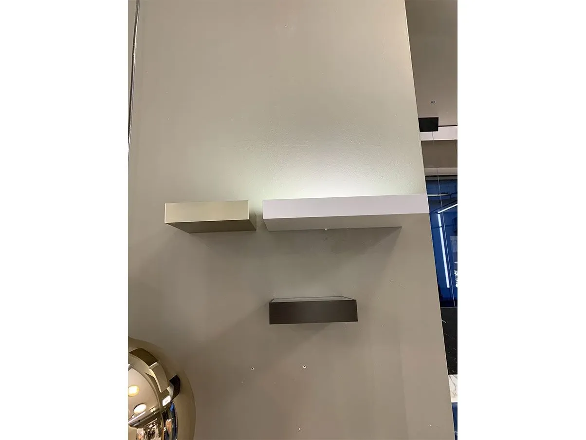 Lampada da parete Quasi Mini in alluminio (ottone) 1