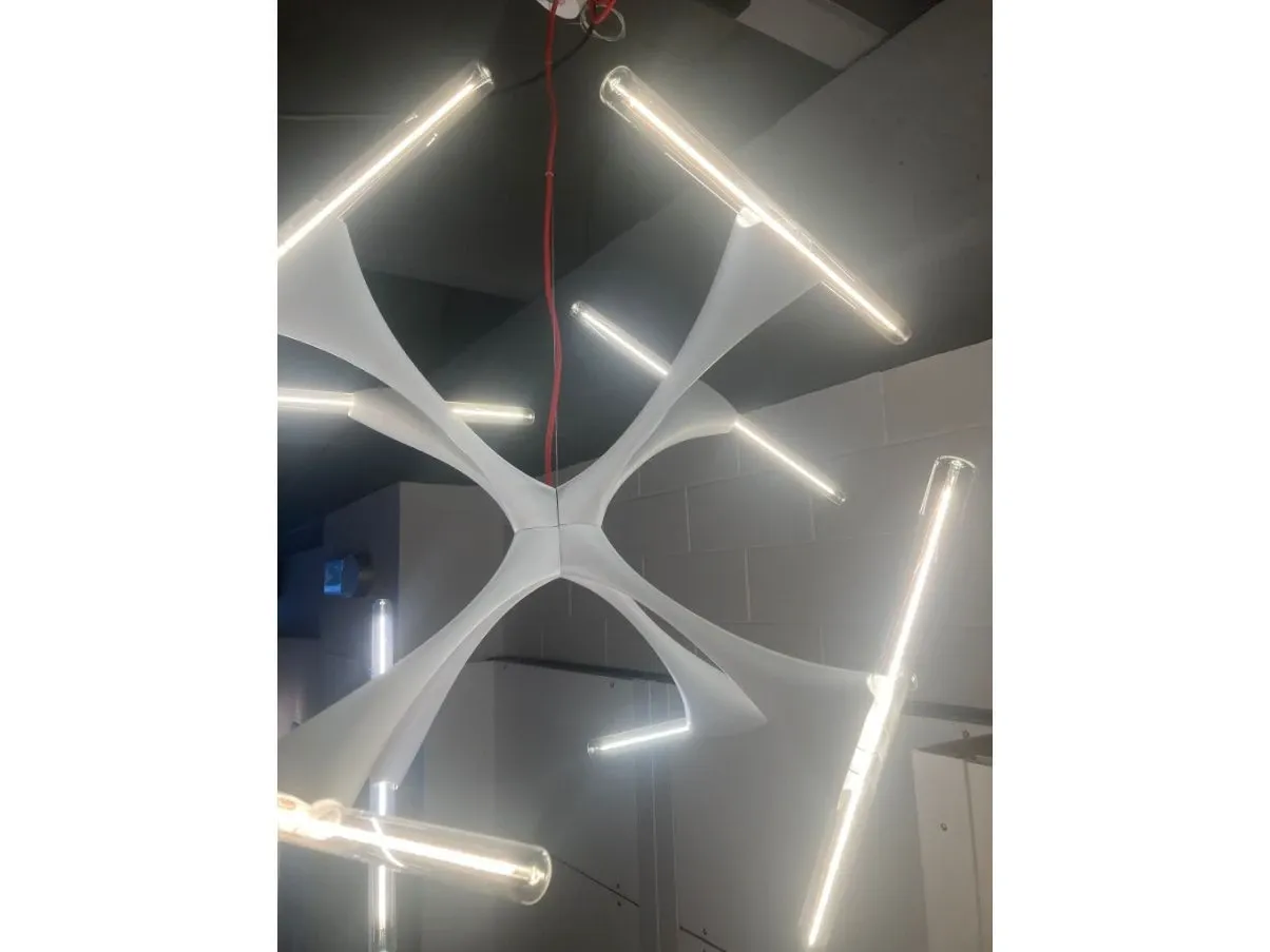 Lampada a sospensione Ottavia bianco, Antonangeli 3