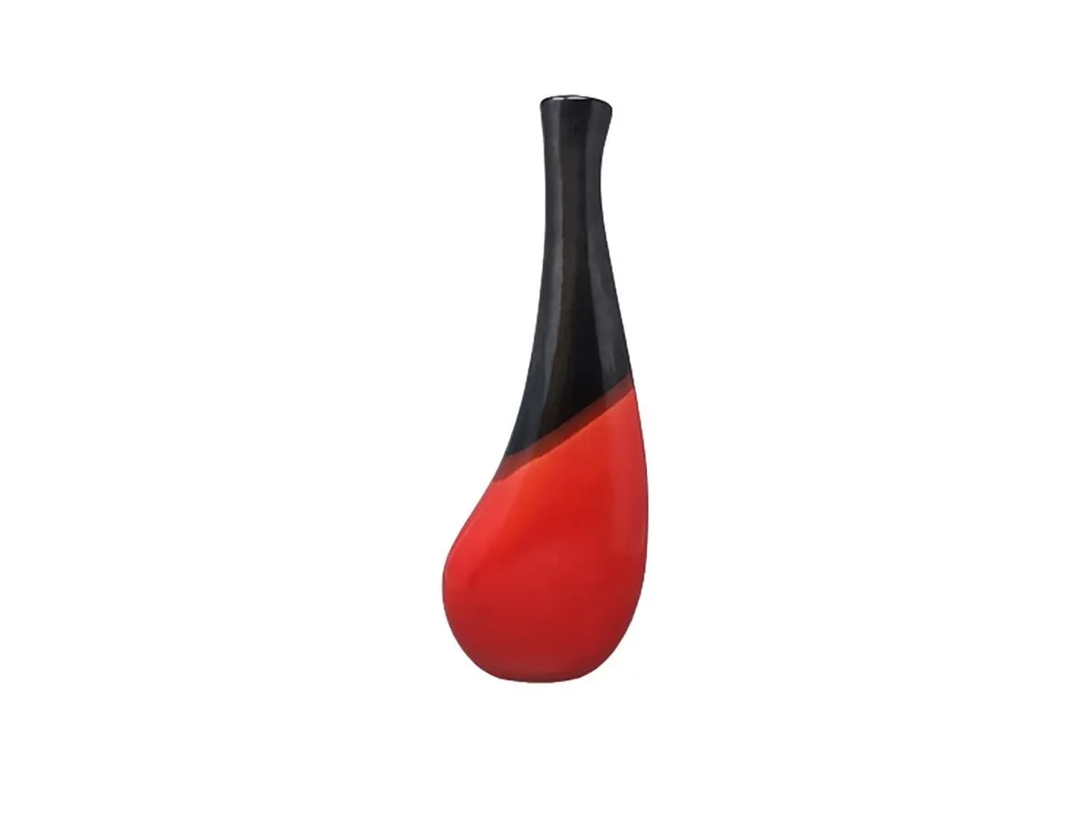 Vintage red vase (1970s), image