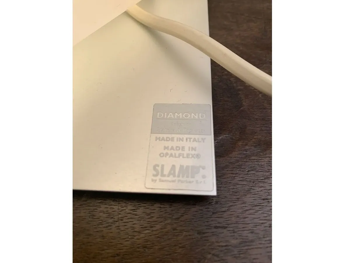 Diamond Table table lamp in plastic material, Slamp 5